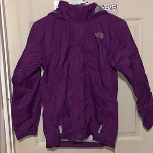 The North Face rain jacket